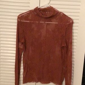 Lace Turtleneck Free People